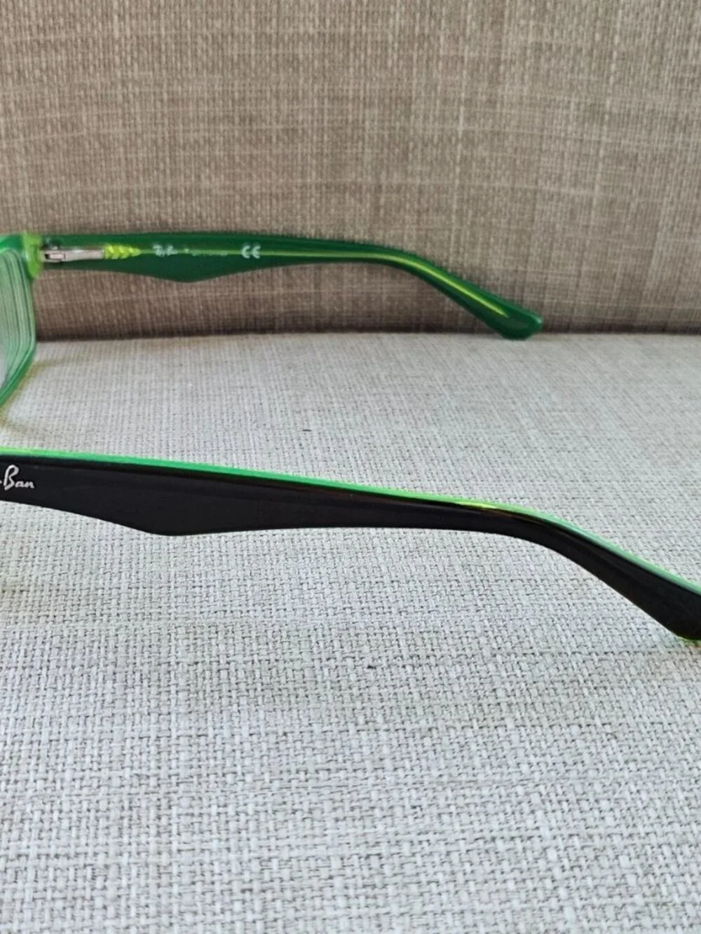 Ray-Ban Young Eyeglasse Frame Black/Green Eyewear RB1530 Glasses Frame only